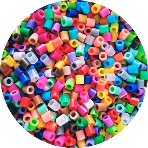 plastic beads