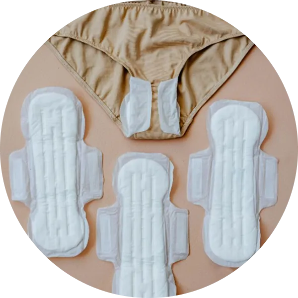 sanitary napkins